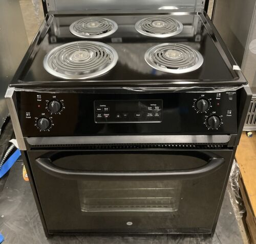 GE 3.0 Cu. Ft. Self-Cleaning Drop-In Electric Range JM250DTBB - Pallets to  the People